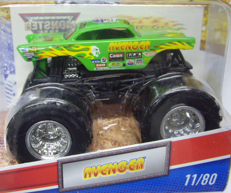 画像: 2011 MONSTER JAM INSIDE TATTOO 【AVENGER ('57 CHEVY)】　GREEN