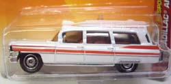 画像: 【'63 CADILLAC AMBULANCE】　WHITE （2010カード）