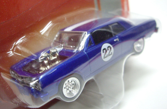 画像: FOREVER 64 EX 【1965 CHEVY CHEVELLE SS ( THE SPOILERS)】 BLUE (WAL MART EXCLUSIVE)