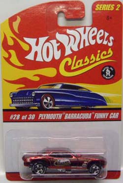 画像: 2006 CLASSICS SERIES 2 【PLYMOUTH BARRACUDA FUNNY CAR】　SPEC.RED/BF 5SP 　