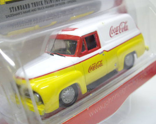 画像: LIMITED EDITION -COCA-COLA R1 【'56 FORD F-100 PANEL DELIVERY】　WHITE-YELLOW/RR