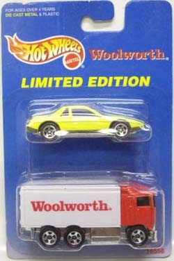 画像: 2PACK EXCLUSIVE 【HIWAY HAULER (WOOLWORTH) 】　RED-WHITE/5SP