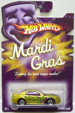 画像: 2008 WALMART EXCLUSIVE MARDI GRAS 【'99 MUSTANG】　GOLD/5SP