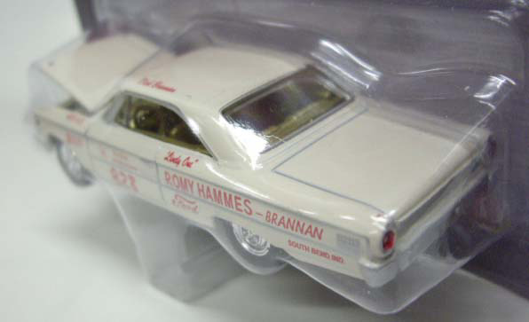 画像: JOHNNY LIGHTNING 2.0  R7 【"DICK BRANNAN"1963 FORD GALAXIE】 CREAM/RR