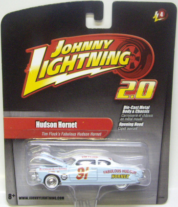 画像: JOHNNY LIGHTNING 2.0  R4 【"TIM FLOCK'S FABULOUS" HUDSON HORNET】 LIGHT BLUE