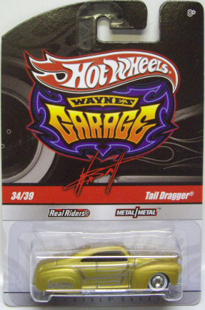 画像: 2010 WAYNE'S GARAGE 【TAIL DRAGGER】　FLAT GOLD/RR (WALMART EXCLUSIVE)