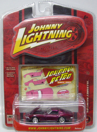 画像: LIMITED EDITION -JOHNNY RETRO R2 【'68 CHEVY CORVETTE】　MET.MAGENTA