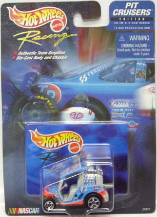 画像: 2000 HOT WHEELS RACING PIT CRUISERS SERIES【#43 TEAM PETTY/STP】　LT.BLUE/5SP