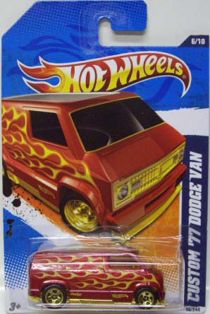 画像: 【CUSTOM '77 DODGE VAN】　MET.RED/5SP