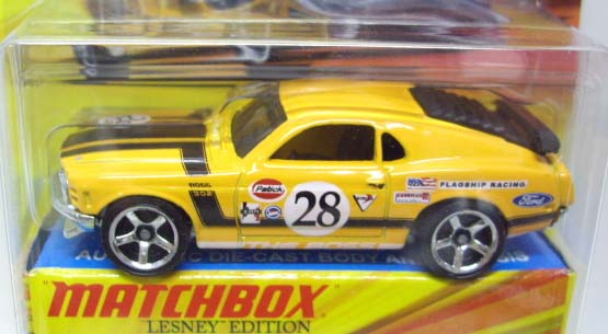 画像: 2011 LESNEY EDITION 【'70 FOD MUSTANG BOSS 302】 YELLOW