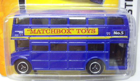 画像: 2007 【ROUTEMASTER BUS】 BLUE (MATCHBOX TOYS TAMPO)