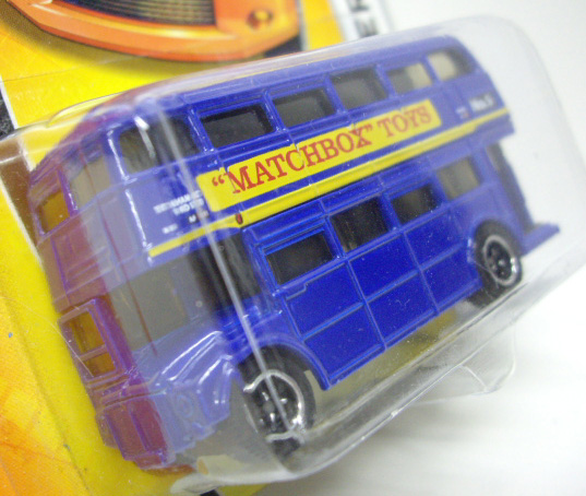 画像: 2007 【ROUTEMASTER BUS】 BLUE (MATCHBOX TOYS TAMPO)