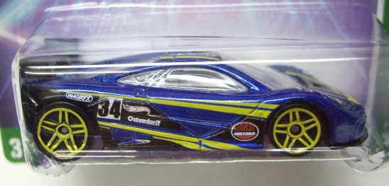 画像: 2011 WALMART EXCLUSIVE "CARS OF THE DECADES" 【McLAREN F1 GTR】 BLUE/PR5