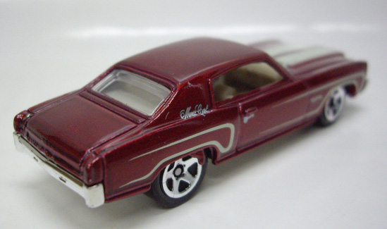 画像: 2011 WALMART EXCLUSIVE MYSTERY MODELS 【'70 CHEVY MONTE CARLO】　MET.RED/5SP (未開封品)