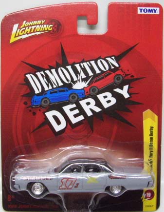 画像: FOREVER 64 R19 【1967 PLYMOUTH FURY II DEMO DERBY】 FLAT GRAY/RR (DEMOLITION DERBY)