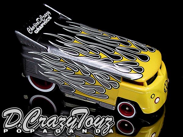 画像: PRE-ORDER HELLS DEPT 2012 【2012 CUSTOM FOR LIFE　VW DRAG BUS (完成品）】  YELLOW-DK.SILVER/RR　（送料サービス適用外） (入荷日未定）