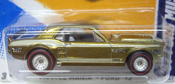 画像: 【'67 FORD MUSTANG COUPE】　SPEC.GOLD/RR (SUPER TREASURE HUNT)