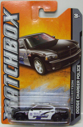 画像: 2011 【DODGE CHARGER POLICE】 BLACK-WHITE (2012 CARD)