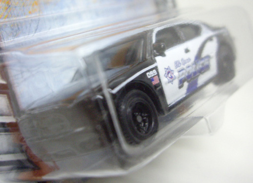 画像: 2011 【DODGE CHARGER POLICE】 BLACK-WHITE (2012 CARD)