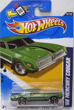 画像: 【'68 MERCURY COUGAR】　MET.GREEN/MC5 (KMART EXCLUSIVE COLOR)