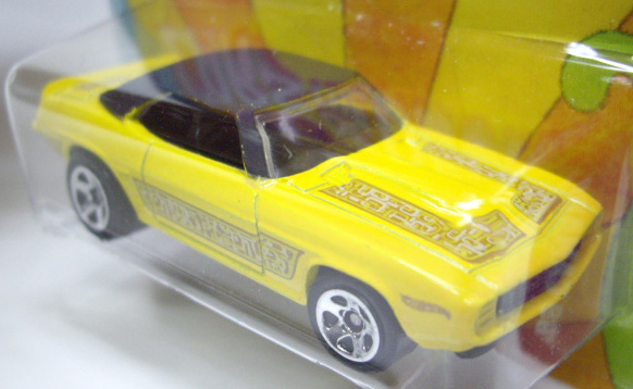 画像: 2012 WALMART EXCLUSIVE "CARS OF THE DECADES" 【'69 CAMARO】 YELLOW/5SP