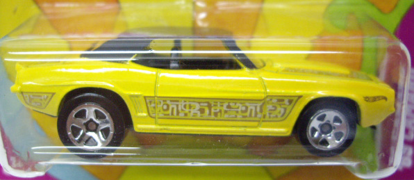 画像: 2012 WALMART EXCLUSIVE "CARS OF THE DECADES" 【'69 CAMARO】 YELLOW/5SP