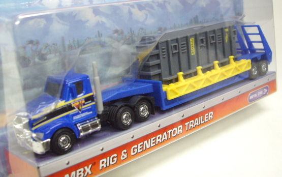 画像: SUPER CONVOY  【MBX RIG & GENERATOR TRAILER】 BLUE