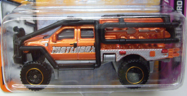 画像: 2012 【SUPERLIFT FORD F-350 SUPER DUTY】 MET. ORANGE (MATCHBOX TAMPO)