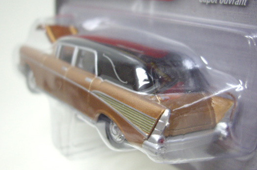 画像: JOHNNY LIGHTNING 2.0  R12 【1957 CHEVY】 COPPER/RR