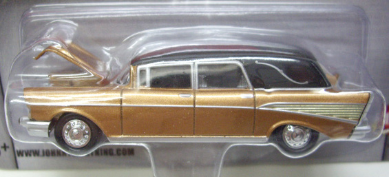 画像: JOHNNY LIGHTNING 2.0  R12 【1957 CHEVY】 COPPER/RR