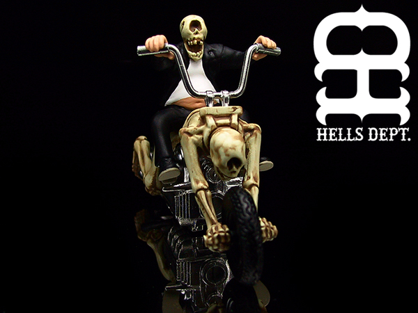 画像: PRE-ORDER HELLS DEPT 2012 【J.D.C.13 the Ride 2012 lil isle "CAPTAIN CYCLOPS"（完成品）】  WHITE METAL MADE　（送料サービス適用外） (近日入荷予定）