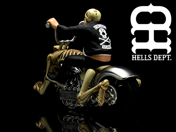 画像: PRE-ORDER HELLS DEPT 2012 【J.D.C.13 the Ride 2012 lil isle "CAPTAIN CYCLOPS"（完成品）】  WHITE METAL MADE　（送料サービス適用外） (近日入荷予定）