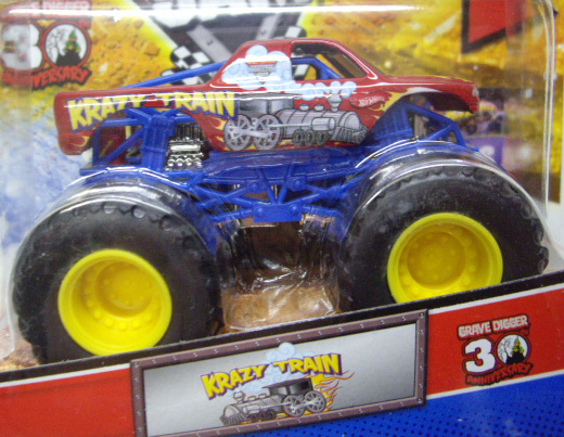 画像: 2012 MONSTER JAM INSIDE TOPPS 【KRAZY TRAIN】 RED