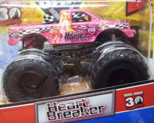 画像: 2012 MONSTER JAM INSIDE TOPPS 【HEART BREAKER】 PINK