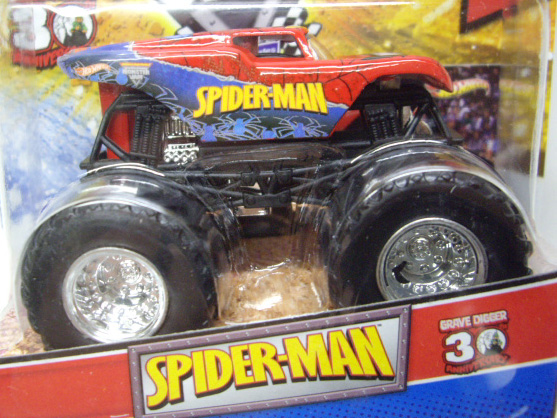 画像: 2012 MONSTER JAM INSIDE TOPPS 【SPIDERMAN】 RED