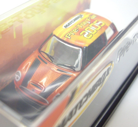 画像: 2005 PRE-TOY FAIR 【MINI COOPER】 MET.ORANGE/RR