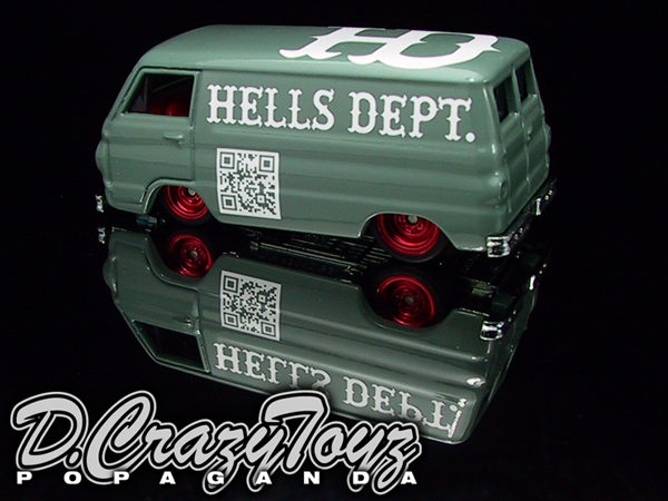 画像: PRE-ORDER HELLS DEPT 2012 【DODGE A-100 "Mushroom cloud"（完成品）】  WHITE METAL MADE　（送料サービス適用外） (近日入荷予定）