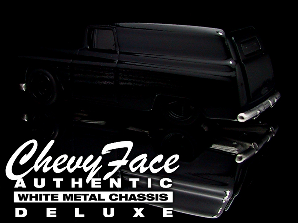 画像: 【追悼】 HELLS DEPT 2012 【AUTHENTIC "Chevy Face"DELUXE for '55 CHEVY PANEL(カスタム用パーツ）】  WHITE METAL MADE　（送料サービス適用外） (利益は全てお供物に使わせて頂きます） 