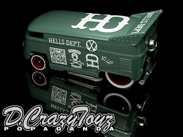 画像: PRE-ORDER HELLS DEPT 2012 【VW DRAG BUS "Mushroom cloud"（完成品）】  　（送料サービス適用外） (近日入荷予定）