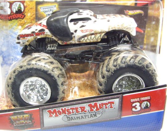 画像: 2012 MONSTER JAM INSIDE TOPPS 【MONSTER MUTT DALMATIAN】 WHITE (MWD TRUCKS)