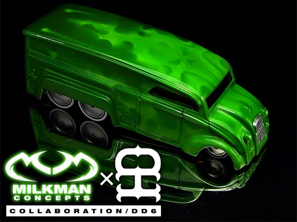 画像: PRE-ORDER HELLS DEPT 2012 【MILKMAN X HELLS DEPT "COLLABORATION/DD6"（完成品）】 CANDY GREEN BASE GREEN FRAMES/WHITE METAL MADE （送料サービス適用外） (近日入荷予定）