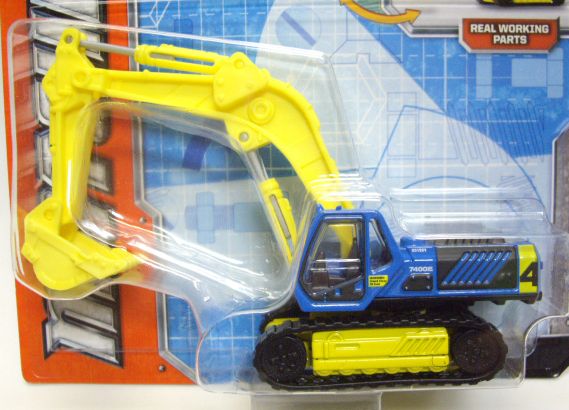 画像: 2012 REAL WORKING RIGS 【MBX EXCAVATOR】 BLUE-YELLOW