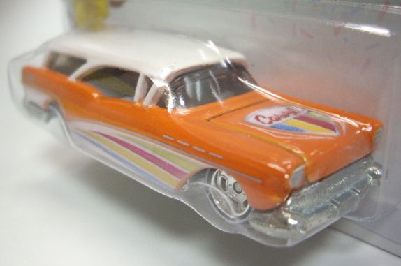 画像: 2012 NOSTALGIC BRANDS - CARVEL ICE CREAM 【'57 BUICK】　ORANGE-WHITE/RR 