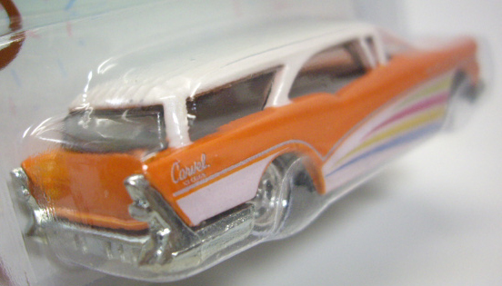 画像: 2012 NOSTALGIC BRANDS - CARVEL ICE CREAM 【'57 BUICK】　ORANGE-WHITE/RR 