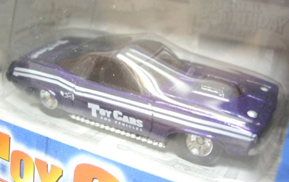 画像: 1999 TOY CARS and VEHICLE MAGAZINE PROMO  【'70 PLYMOUTH BARRACUDA】 PURPLE/RR