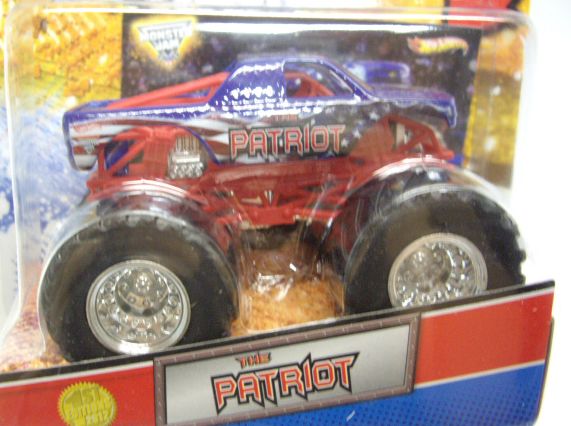 画像: 2012 MONSTER JAM INSIDE TOPPS 【THE PATRIOT】 BLUE (1ST EDITIONS)