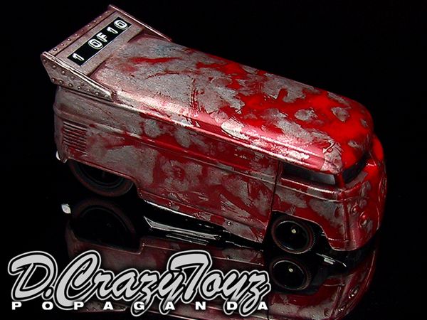 画像: PRE-ORDER HELLS DEPT 2012 【Splatter Mobile - VW DRAG BUS (BLISTER PACK EDITION) (完成品）】 （送料サービス適用外） (近日入荷予定）