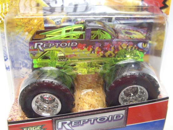 画像: 2012 MONSTER JAM INSIDE TOPPS 【REPTOID】 DK.GRAY (EDGE GLOW)