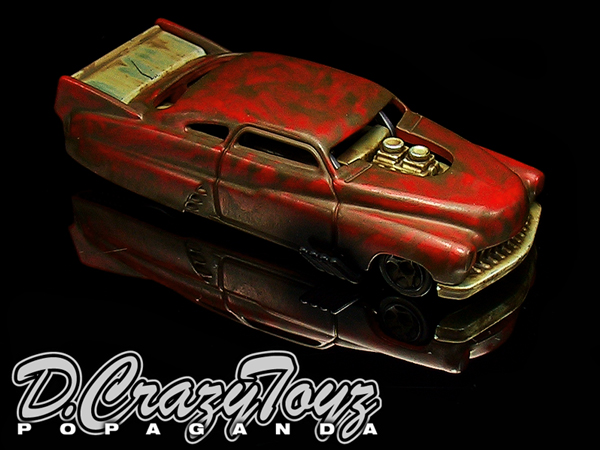 画像: PRE-ORDER HELLS DEPT 2012 【WEEKEND ROAD WARRIOR '49 DRAG MERC RED WARRIOR (BLISTER PACK EDITION) (完成品）】 （送料サービス適用外） (近日入荷予定）