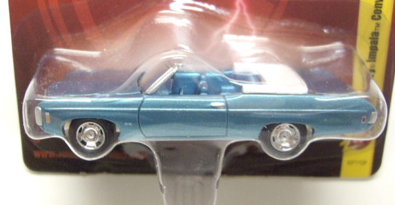 画像: FOREVER 64 R24 【1969 CHEVY IMPALA CONVERTIBLE】 SILVERBLUE/RR　(WHITE LIGHTNING)